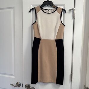 LOFT Colorblock Mini Dress